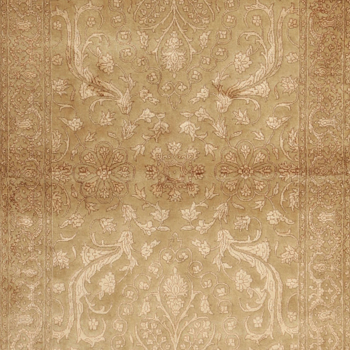 Traditional Yellow Orange Persian Rug, tr2112