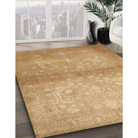 Traditional Yellow Orange Persian Rug, tr2112