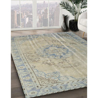 Traditional Sage Green Persian Rug, tr2113