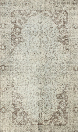 Machine Washable Traditional Tan Brown Gold Rug, wshtr2114