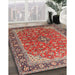 Machine Washable Traditional Camel Brown Rug in a Family Room, wshtr2118