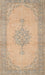 Traditional Orange Brown Persian Rug, tr2121