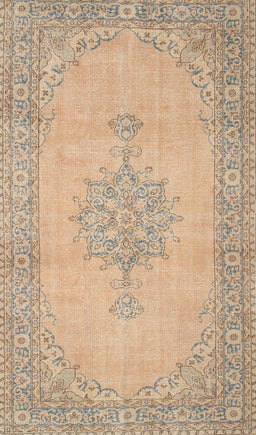 Machine Washable Traditional Orange Brown Rug, wshtr2121