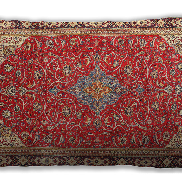 Traditional Classic Rectangular Brown Sand Brown Lumbar Throw Pillow, 13 inch by 19 inch, lbtr2124