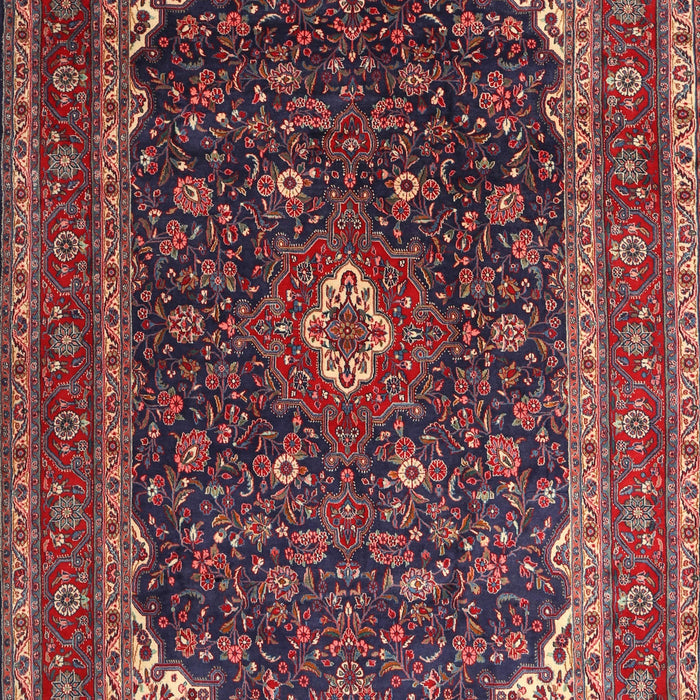 Machine Washable Traditional Dark Almond Brown Rug, wshtr2126