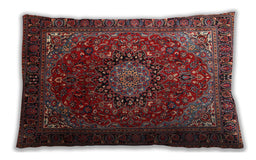 Traditional Classic Rectangular Dark Almond Brown Lumbar Throw Pillow, 13 inch by 19 inch, lbtr2128
