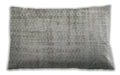 Traditional Classic Rectangular Gray Lumbar Throw Pillow, 13 inch by 19 inch, lbtr2132