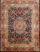 Traditional Light Copper Gold Persian Rug, tr213