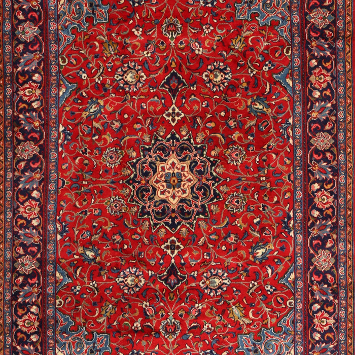 Machine Washable Traditional Sienna Brown Rug, wshtr2142