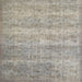 Square Traditional Sage Green Persian Rug, tr2144