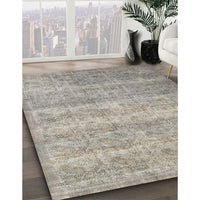 Traditional Sage Green Persian Rug, tr2144