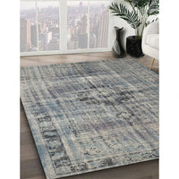 Traditional Cloud Gray Persian Rug, tr2145