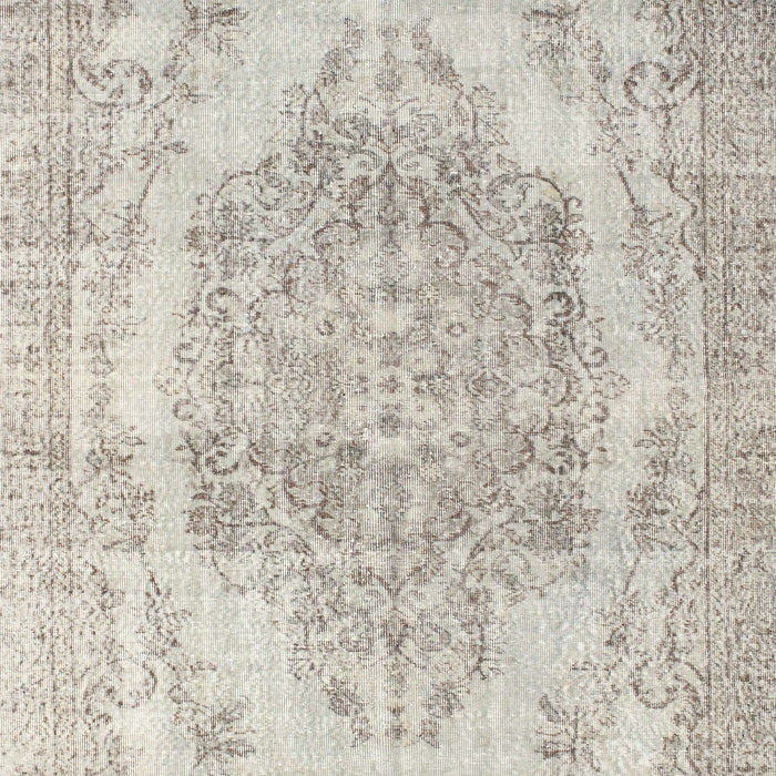Traditional White Gold Persian Rug, tr2147