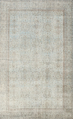 Machine Washable Traditional Grey Gray Rug, wshtr2148