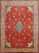 Traditional Red Medallion Rug, tr214