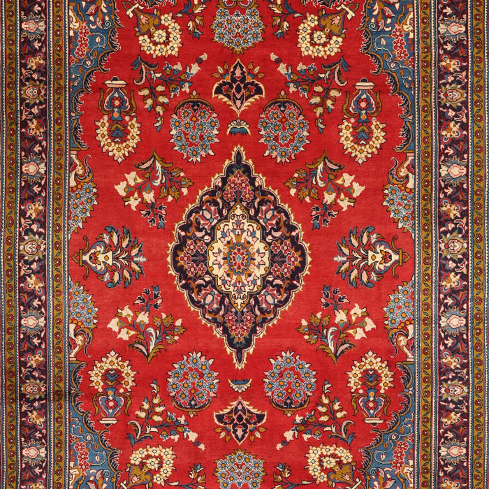 Traditional Dark Almond Brown Persian Rug, tr2150