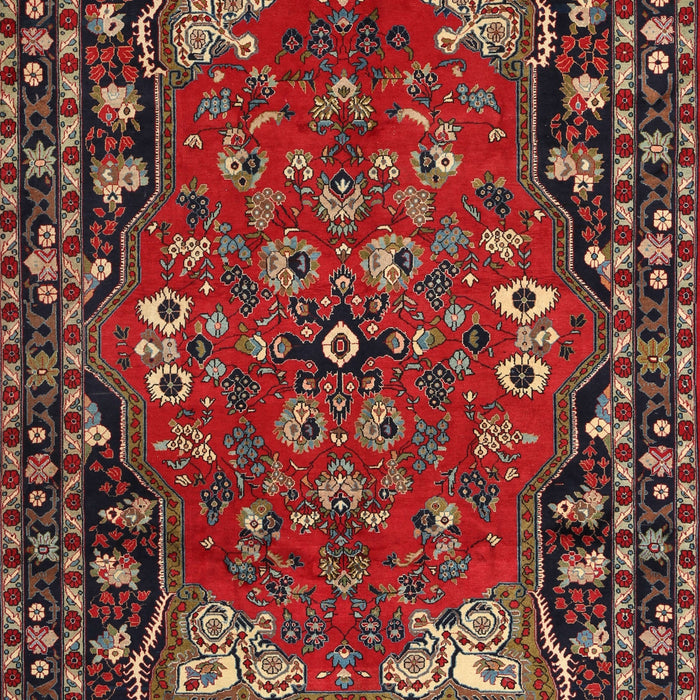 Traditional Dark Almond Brown Persian Rug, tr2152