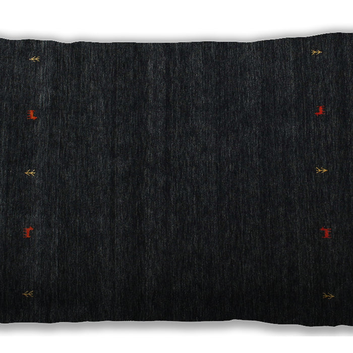Traditional Classic Rectangular Gunmetal Green Lumbar Throw Pillow, 13 inch by 19 inch, lbtr2154
