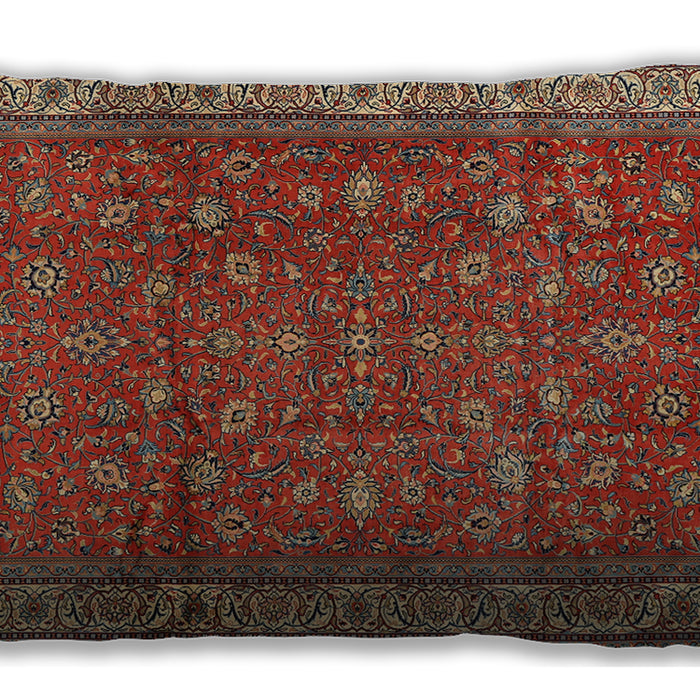 Traditional Classic Rectangular Dark Almond Brown Lumbar Throw Pillow, 13 inch by 19 inch, lbtr2164
