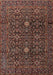 Traditional Dark Almond Brown Persian Rug, tr2166