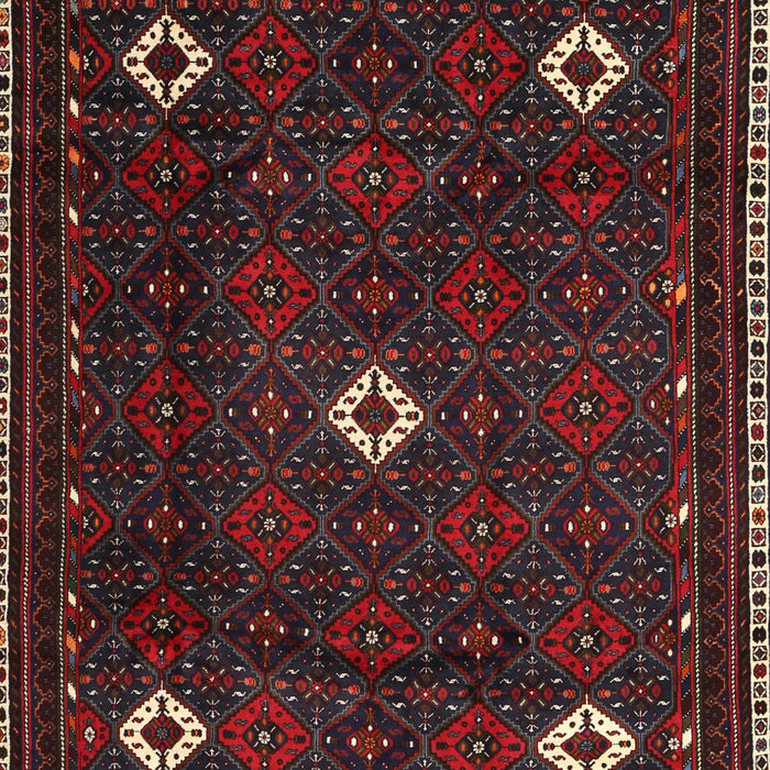 Traditional Deep Red Persian Rug, tr2167