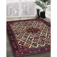 Traditional Deep Red Persian Rug, tr2168