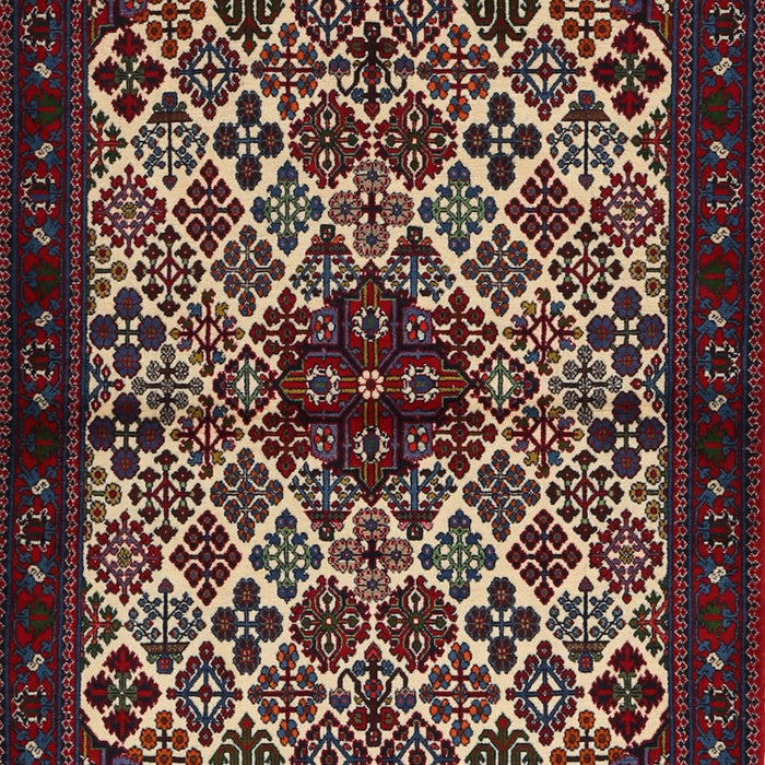 Machine Washable Traditional Deep Red Rug, wshtr2168