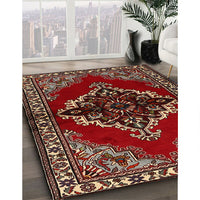 Traditional Red Medallion Rug, tr2169