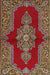 Traditional Dark Almond Brown Medallion Rug, tr2170