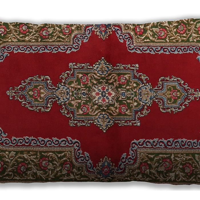 Traditional Classic Rectangular Dark Almond Brown Lumbar Throw Pillow, 13 inch by 19 inch, lbtr2170