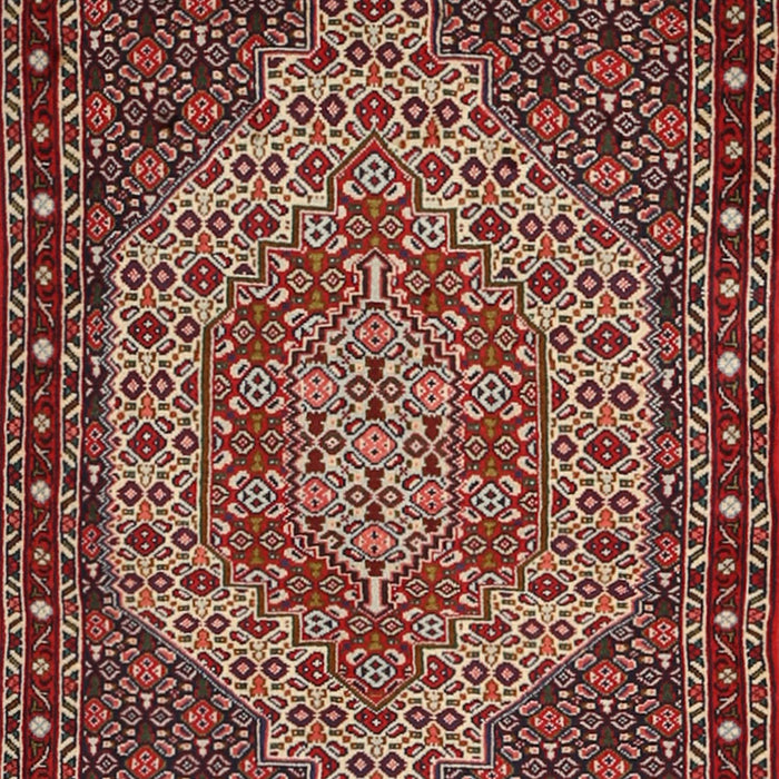 Traditional Saffron Red Persian Rug, tr2171