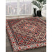 Machine Washable Traditional Light Copper Gold Rug in a Family Room, wshtr2172