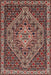 Traditional Light Copper Gold Persian Rug, tr2172