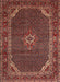 Traditional Copper Red Pink Persian Rug, tr2177