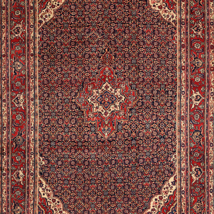 Traditional Copper Red Pink Persian Rug, tr2177
