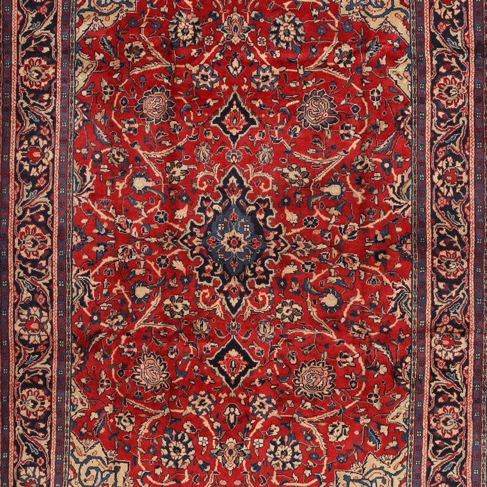 Traditional Dark Almond Brown Persian Rug, tr2179