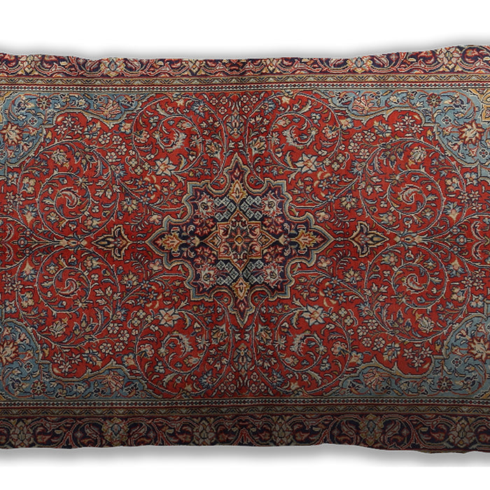 Traditional Classic Rectangular Camel Brown Lumbar Throw Pillow, 13 inch by 19 inch, lbtr2182