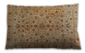 Traditional Classic Rectangular Light Brown Lumbar Throw Pillow, 13 inch by 19 inch, lbtr2184