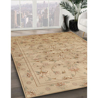 Traditional Bronze Brown Persian Rug, tr2187