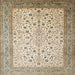 Square Traditional Brown Persian Rug, tr218