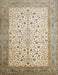 Machine Washable Traditional Brown Rug, wshtr218