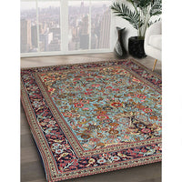 Traditional Green Persian Rug, tr2190