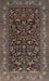 Traditional Khaki Green Persian Rug, tr2192