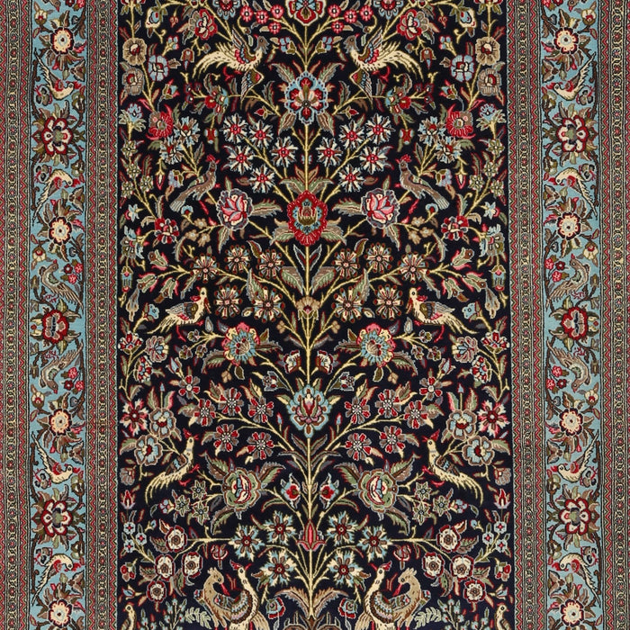 Traditional Khaki Green Persian Rug, tr2192