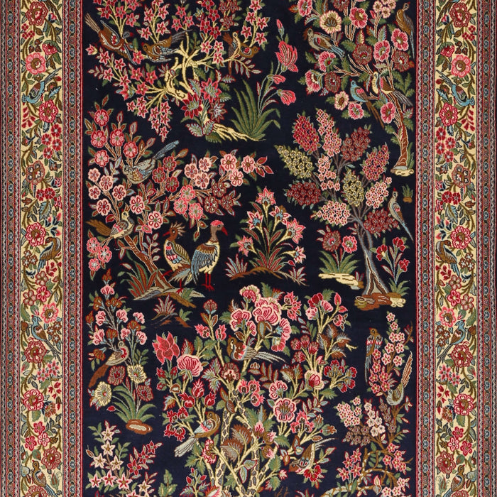 Machine Washable Traditional Dark Almond Brown Rug, wshtr2193