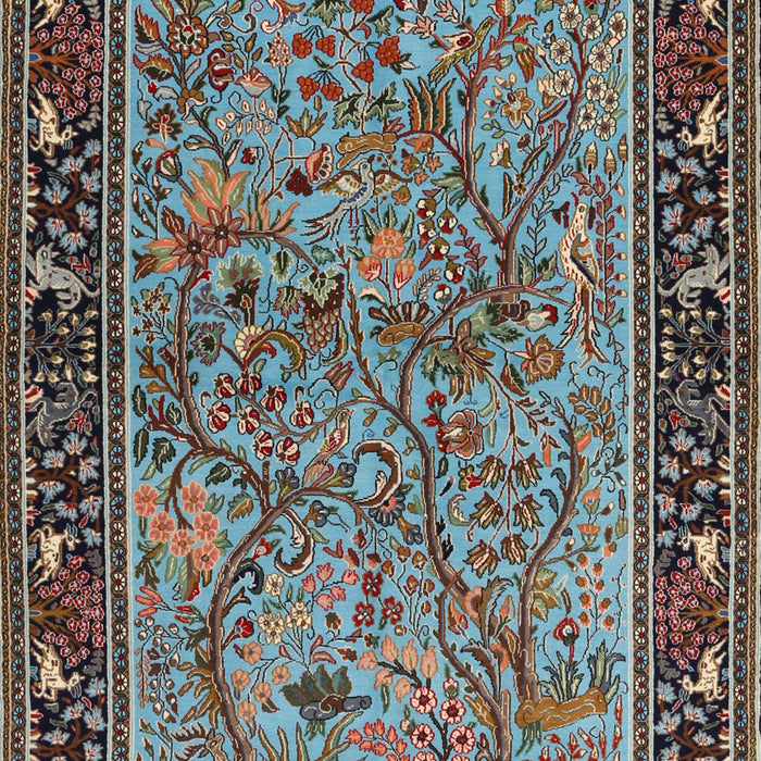 Traditional Bakers Brown Animal Rug, tr2197