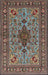 Traditional Bakers Brown Animal Rug, tr2200