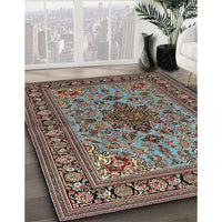 Traditional Bakers Brown Animal Rug, tr2200