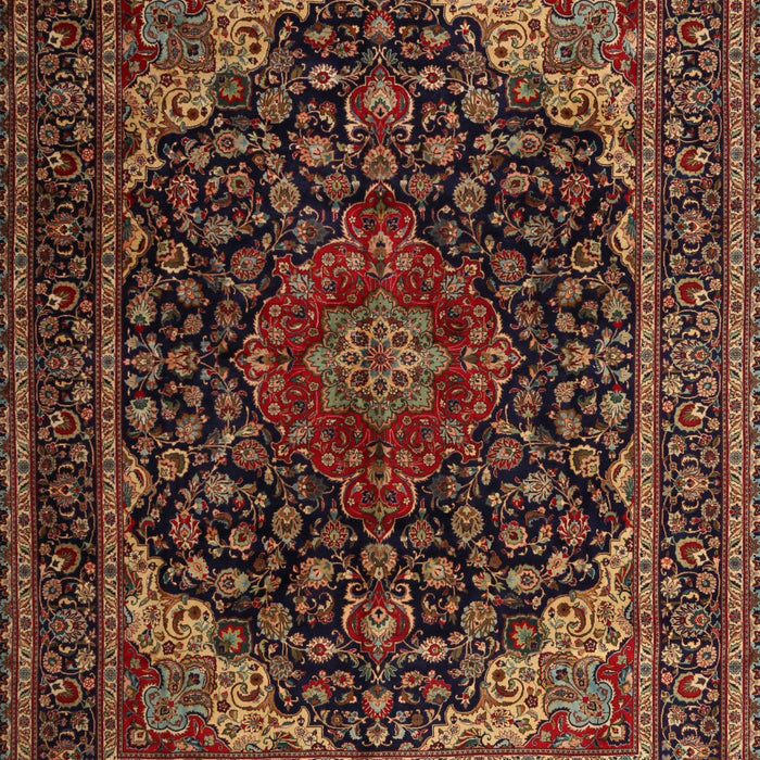 Traditional Gold Brown Persian Rug, tr2204