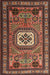 Traditional Saffron Red Persian Rug, tr2208